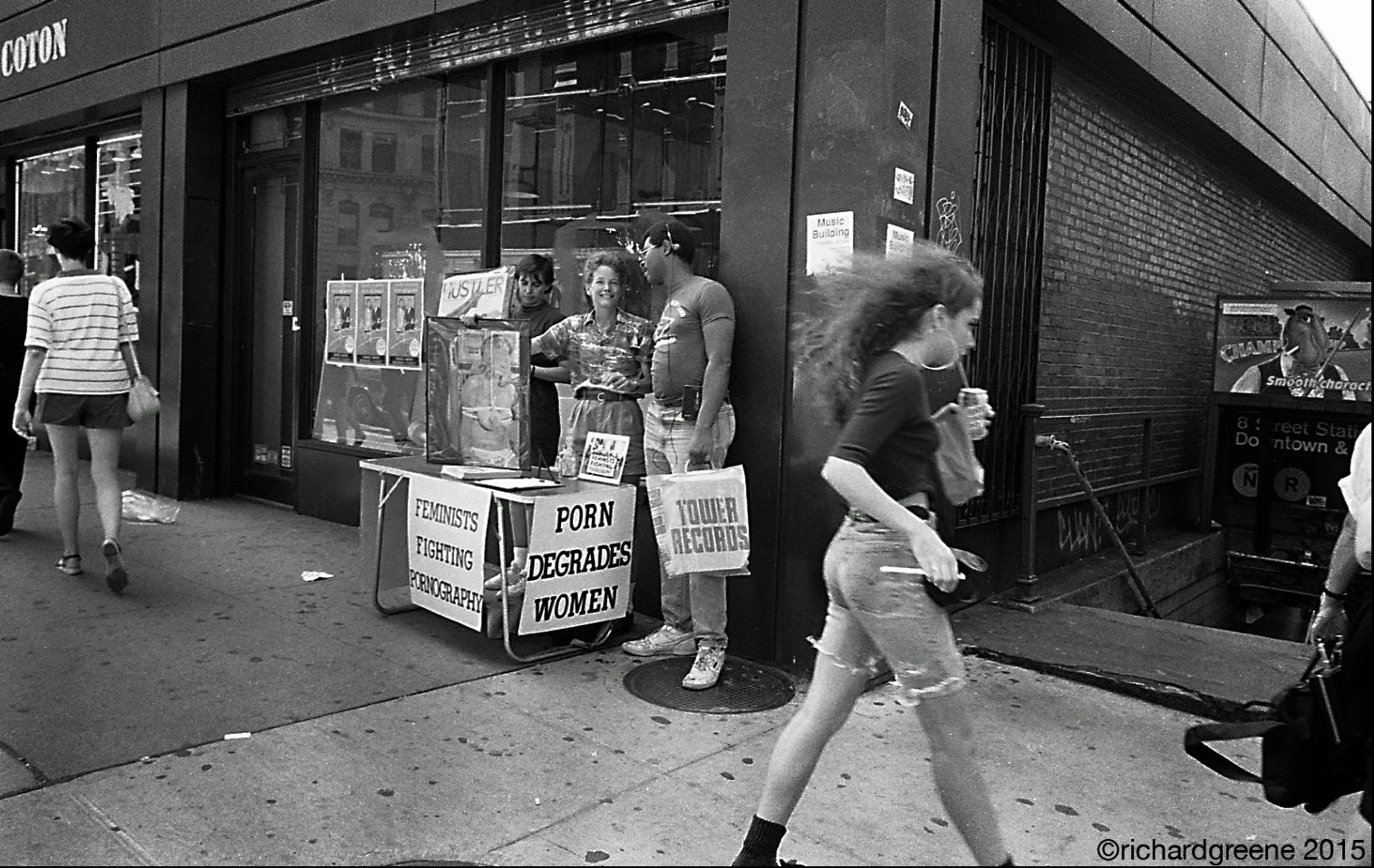 Ativistas feministas anti-pornografia nos anos 1980